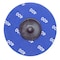 Continental Abrasives 3" 400 Grit Aluminum Oxide Cloth Reinforced Quick Change Style Disc Q-A3400 - alternate 2